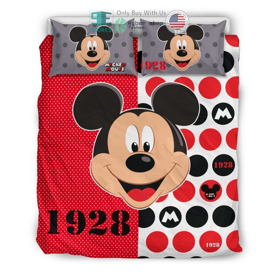 mickey mouse 1928 bedding set 1 22749