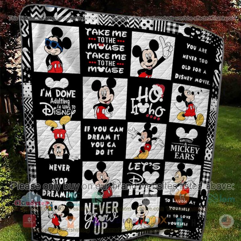 mickey mouse ho ho ho quilt 2 77359