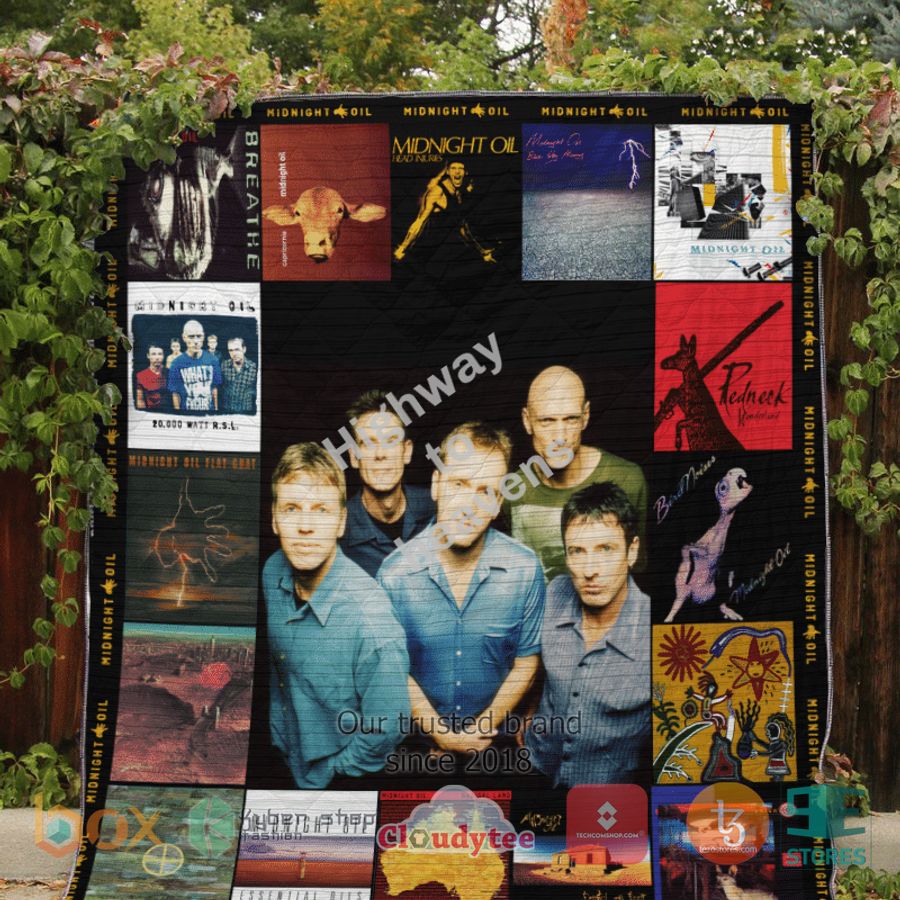 midnight oil band album covers quilt 1 77372