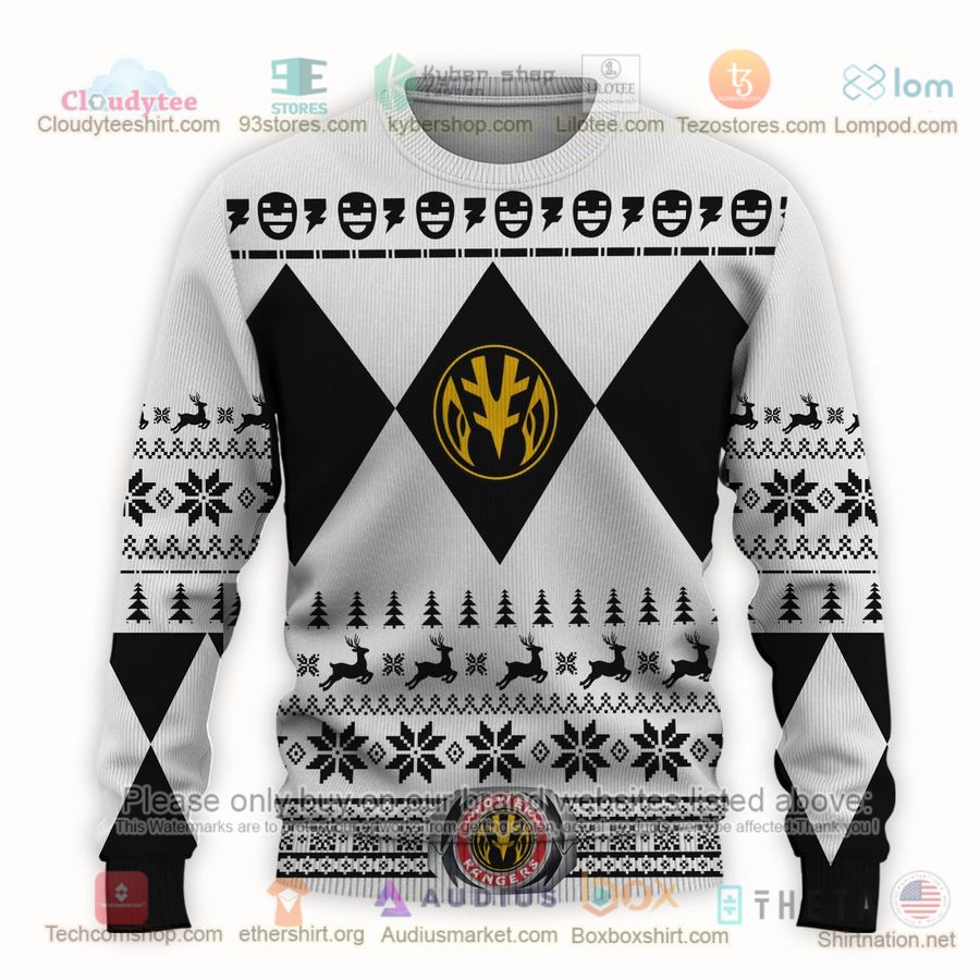 mighty morphin power rangers zack taylor sweatshirt sweater 2 94662