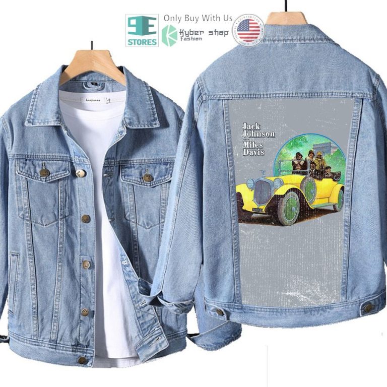 miles davis a tribute to jack johnson album denim jacket 1 1238