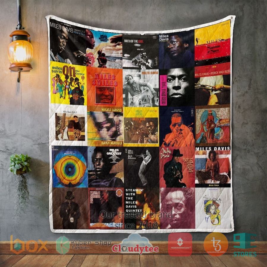 miles davis album covers quilt 1 21001