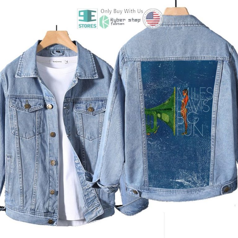 miles davis big fun album denim jacket 1 53354