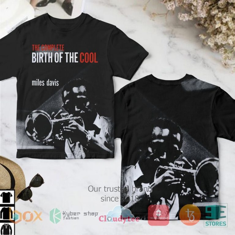 miles davis birth of the cool album 3d t shirt 1 96891