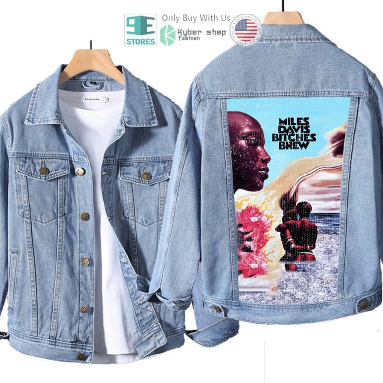 miles davis bitches brew album denim jacket 1 46322