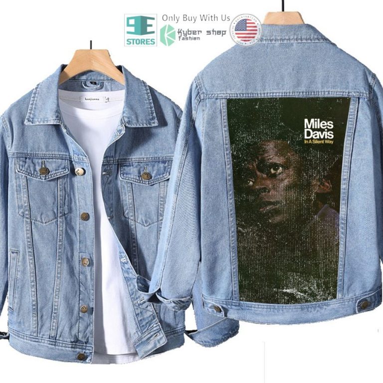 miles davis in a silent way album denim jacket 1 72650