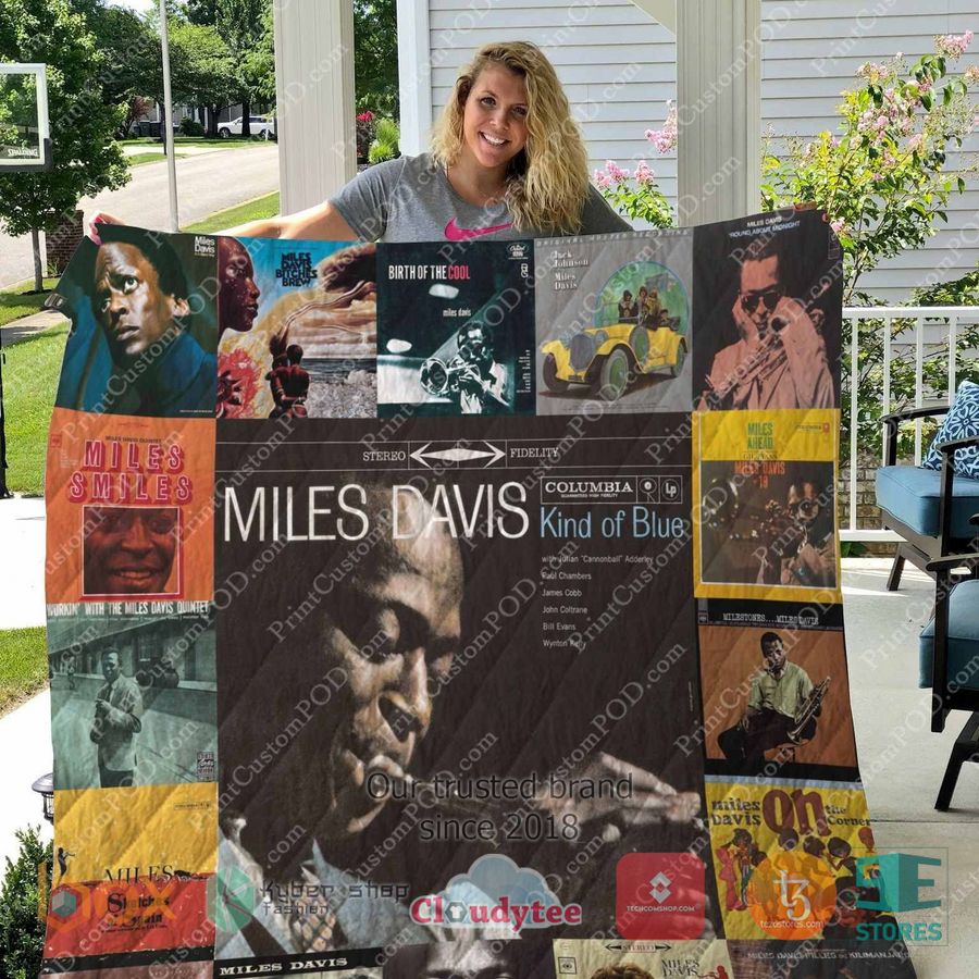 miles davis kind of blue album quilt 1 27878