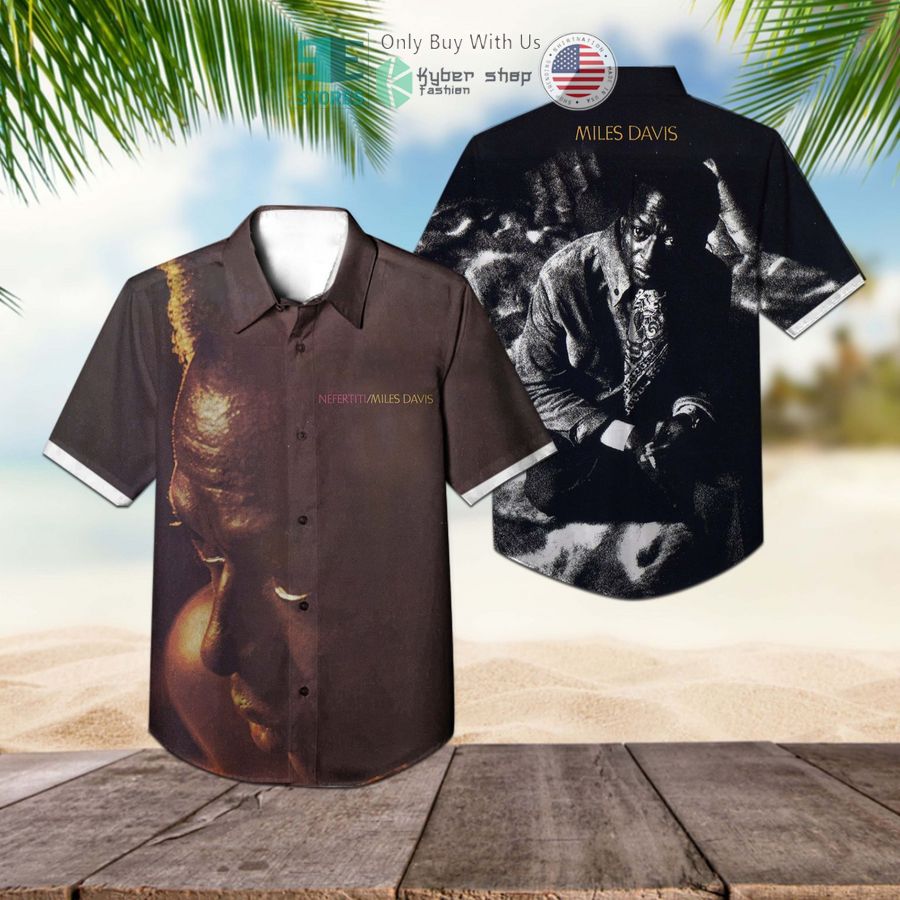miles davis nefertiti album hawaiian shirt 1 19134