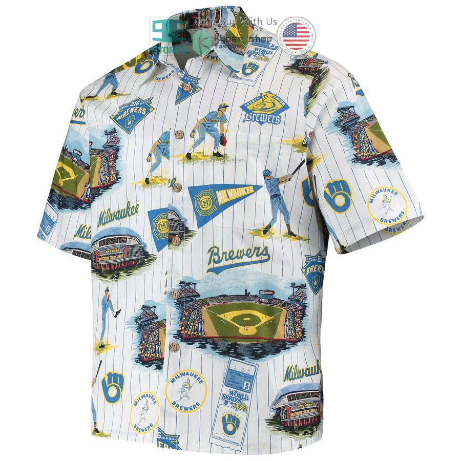 milwaukee brewers reyn spooner scenic navy hawaiian shirt 2 99229