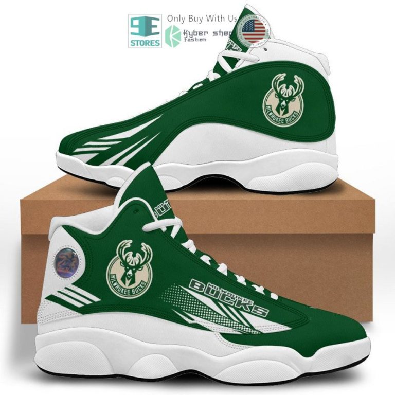 milwaukee bucks air jordan 13 shoes 3 77424