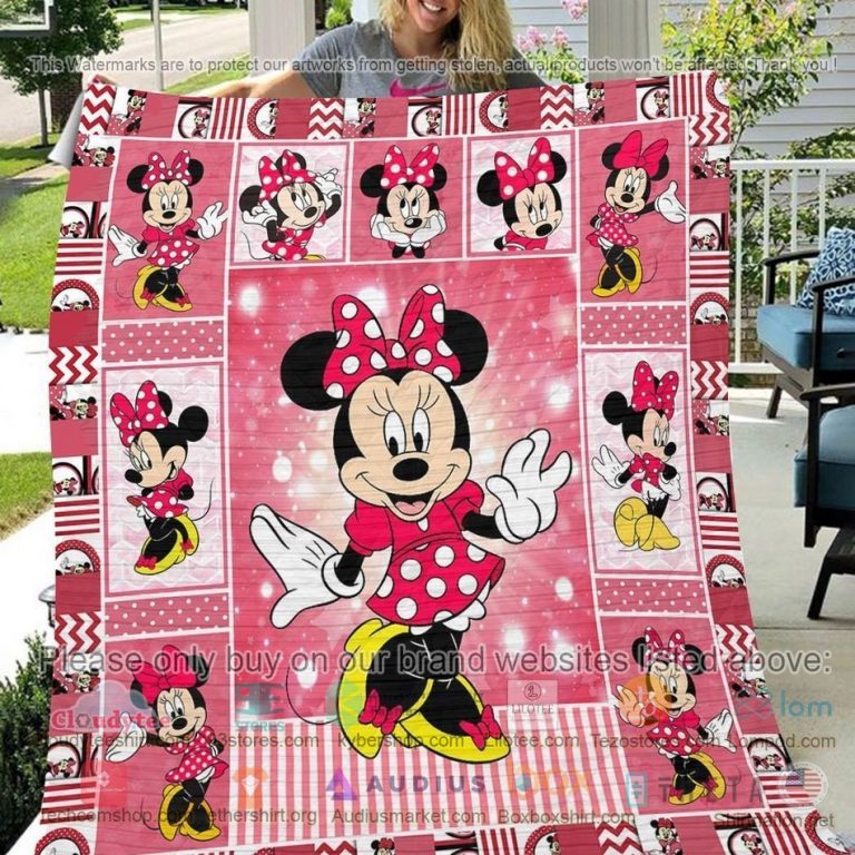 minnie mouse pink quilt 1 51431