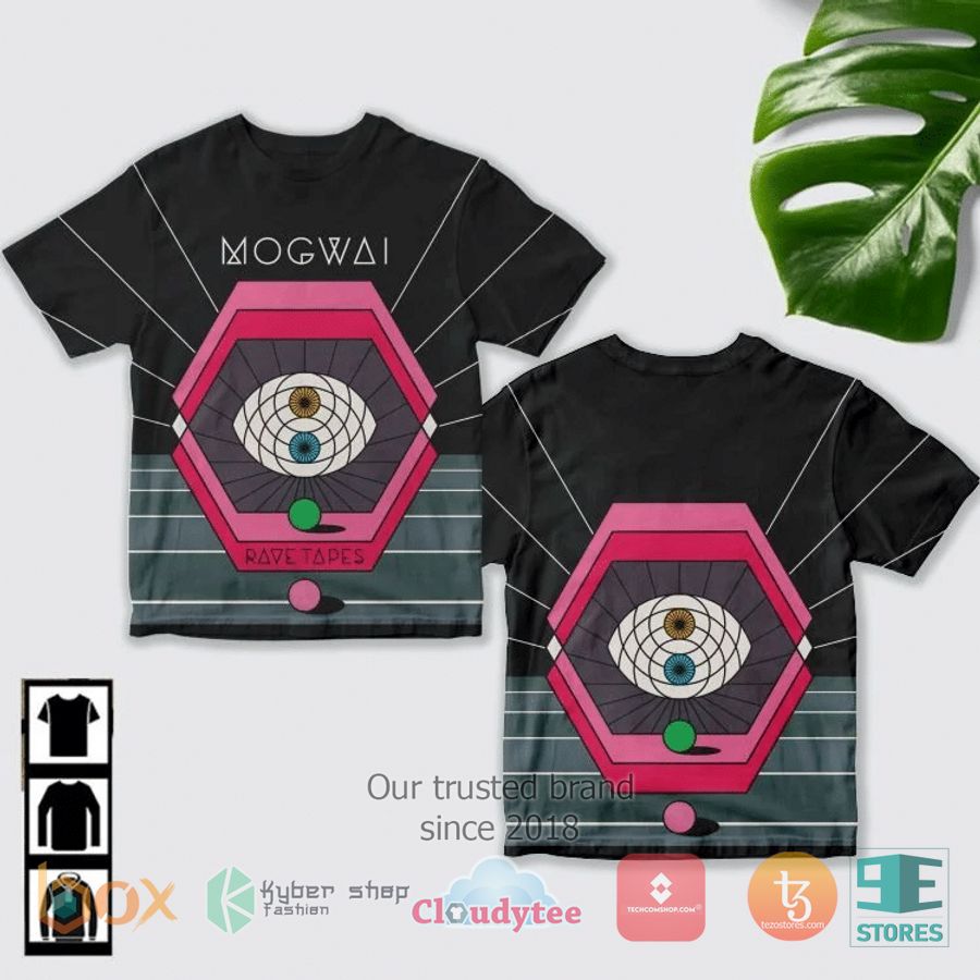 mogwai band rave tapes album 3d t shirt 1 12632
