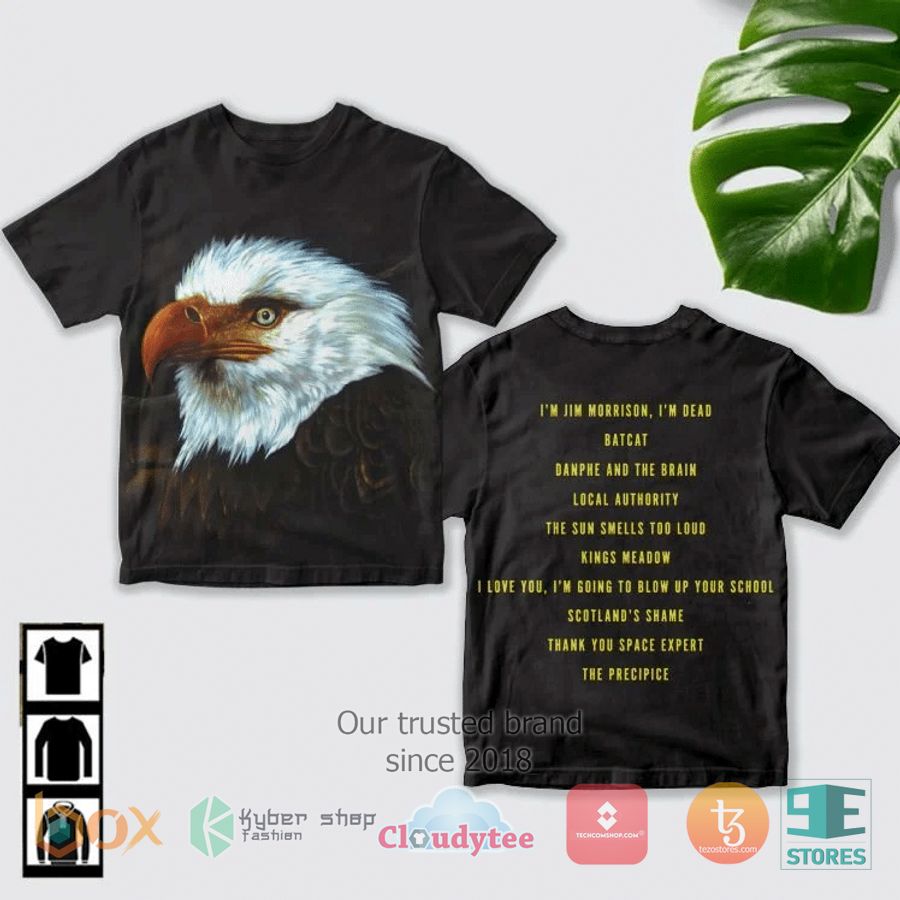 mogwai band the hawk is howling album 3d t shirt 1 48222