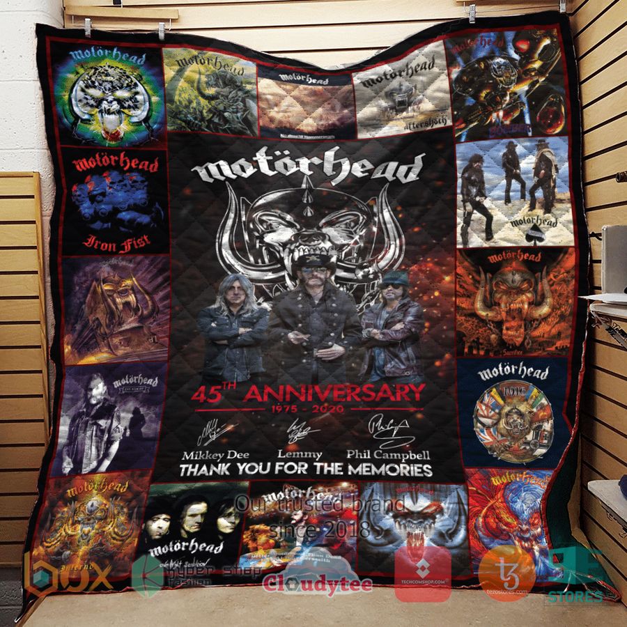 mortorhead band 45th anniversary quilt 1 43434