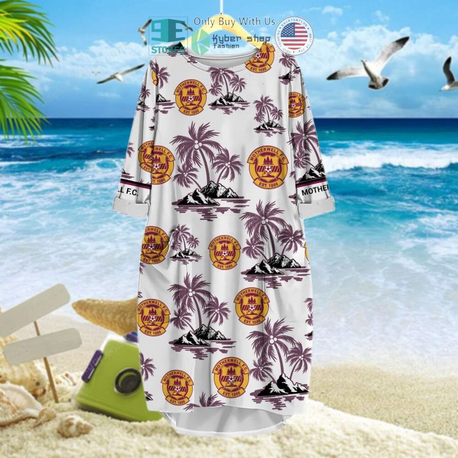 motherwell football club hawaii shirt shorts 9 79457