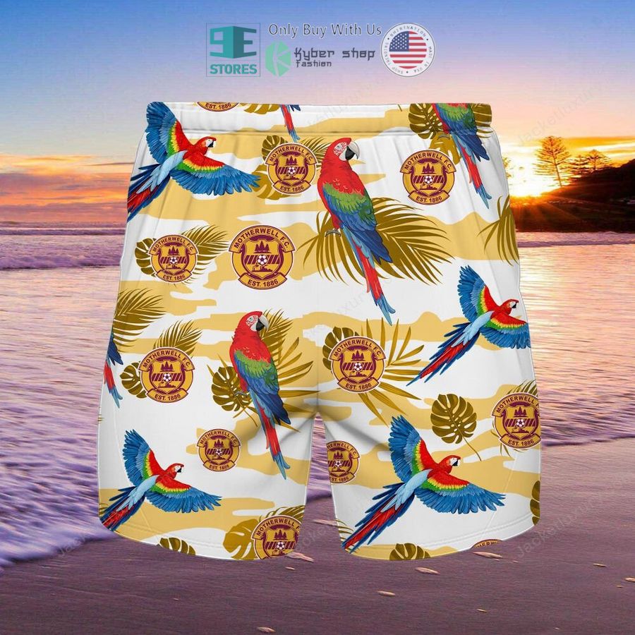 motherwell football club parrot hawaii shirt shorts 2 38696