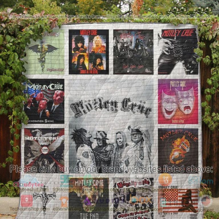 motley crue band albums quilt 1 97142