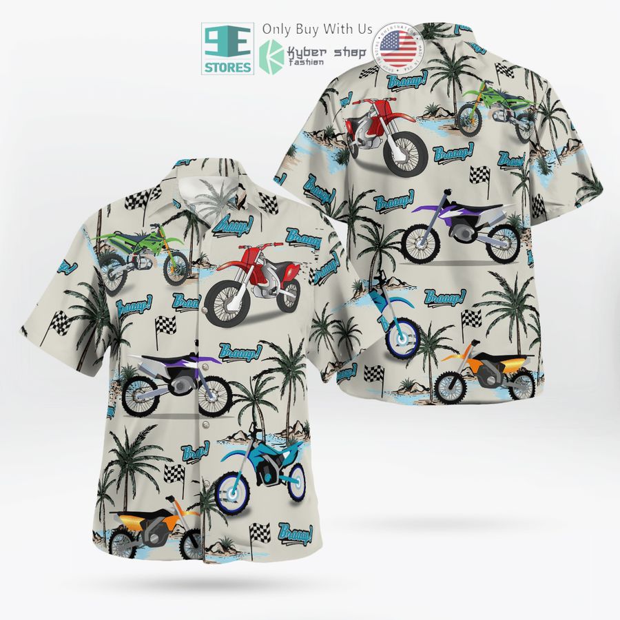 motocross braap hawaiian shirt shorts 1 23074