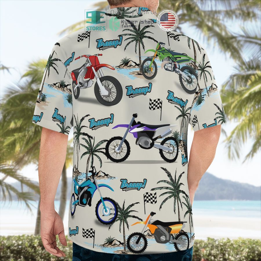 motocross braap hawaiian shirt shorts 2 31834