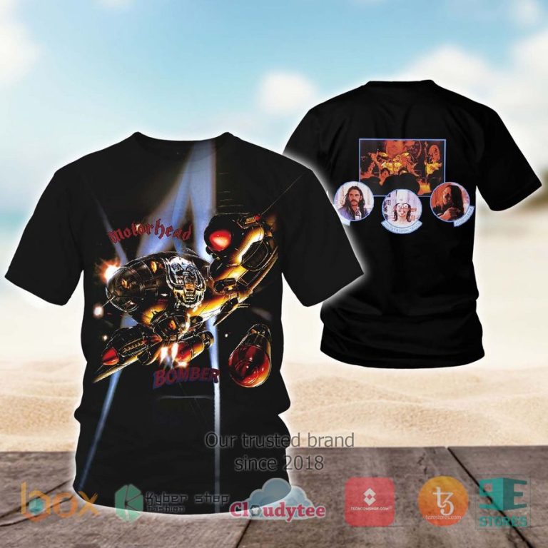 motorhead band bomber album 3d t shirt 1 58995