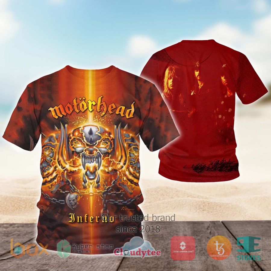 motorhead band sacrifice album 3d t shirt 1 81385