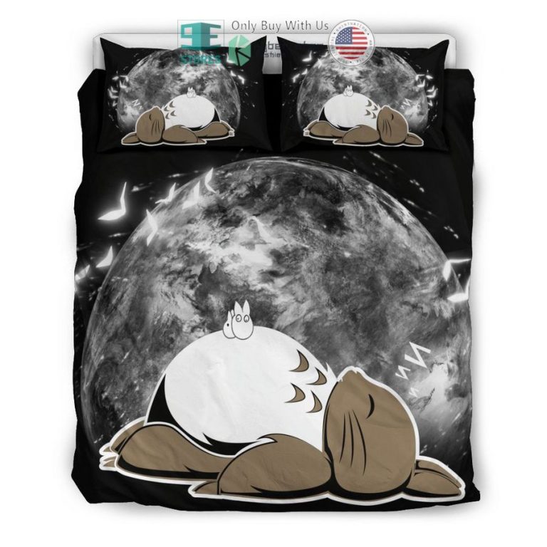 my neighbor totoro sleeping bedding set 3 47643