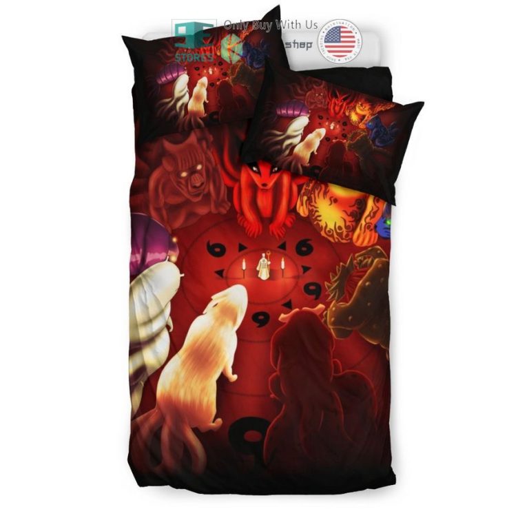 naruto child tailed beasts bedding set 2 5472