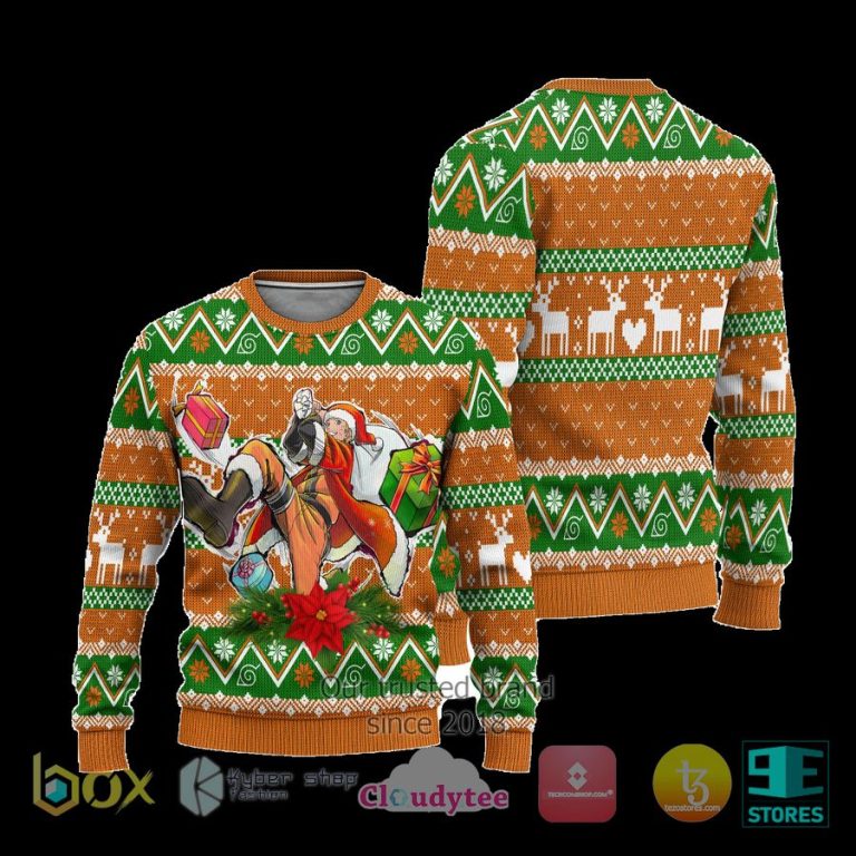 naruto uzumaki anime xmas ugly christmas sweater 3 86923