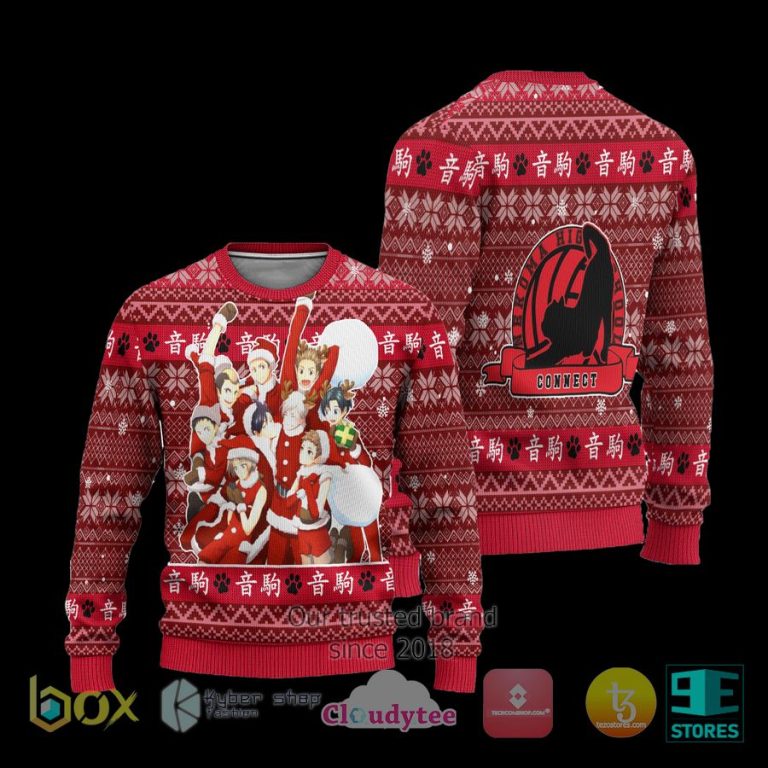 nekoma high haikyuu anime xmas ugly christmas sweater 3 94469