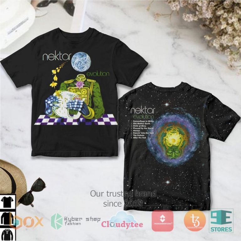 nektar band evolution album 3d t shirt 1 42682