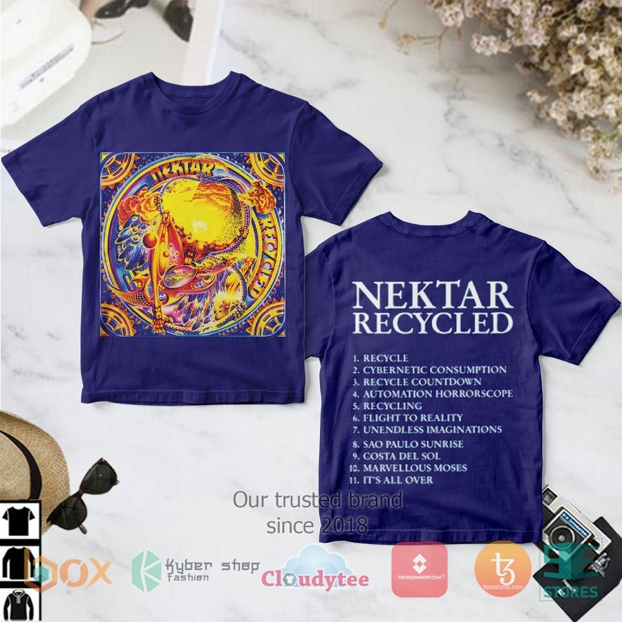 nektar band recycled album 3d t shirt 1 5947