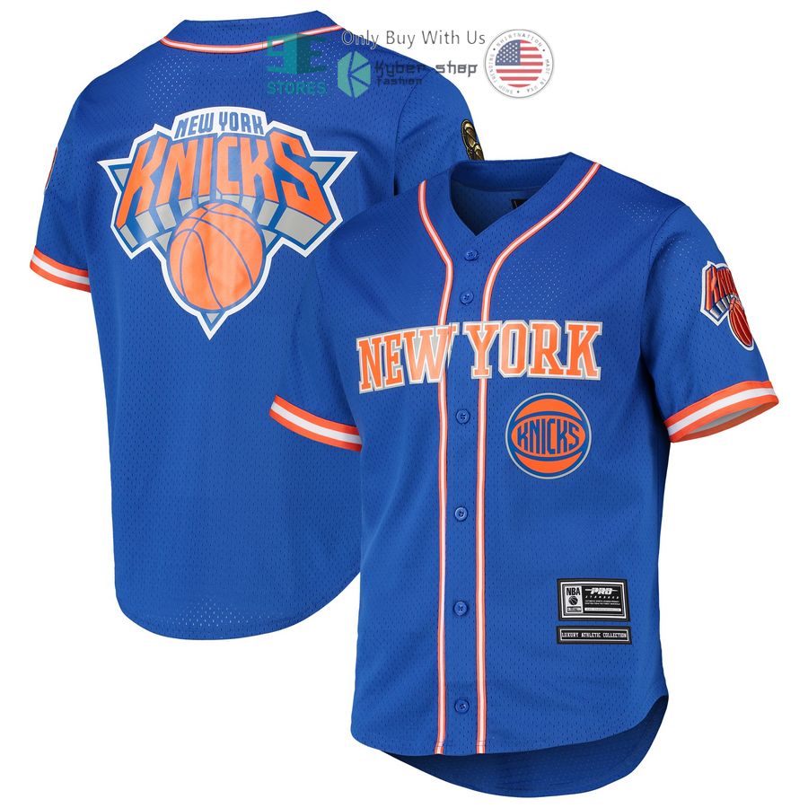 new york knicks pro standard capsule baseball blue hawaiian shirt 1 5355