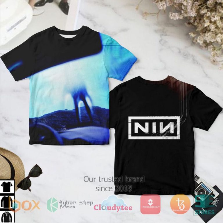 nine inch nails band year zero album 3d t shirt 1 77666