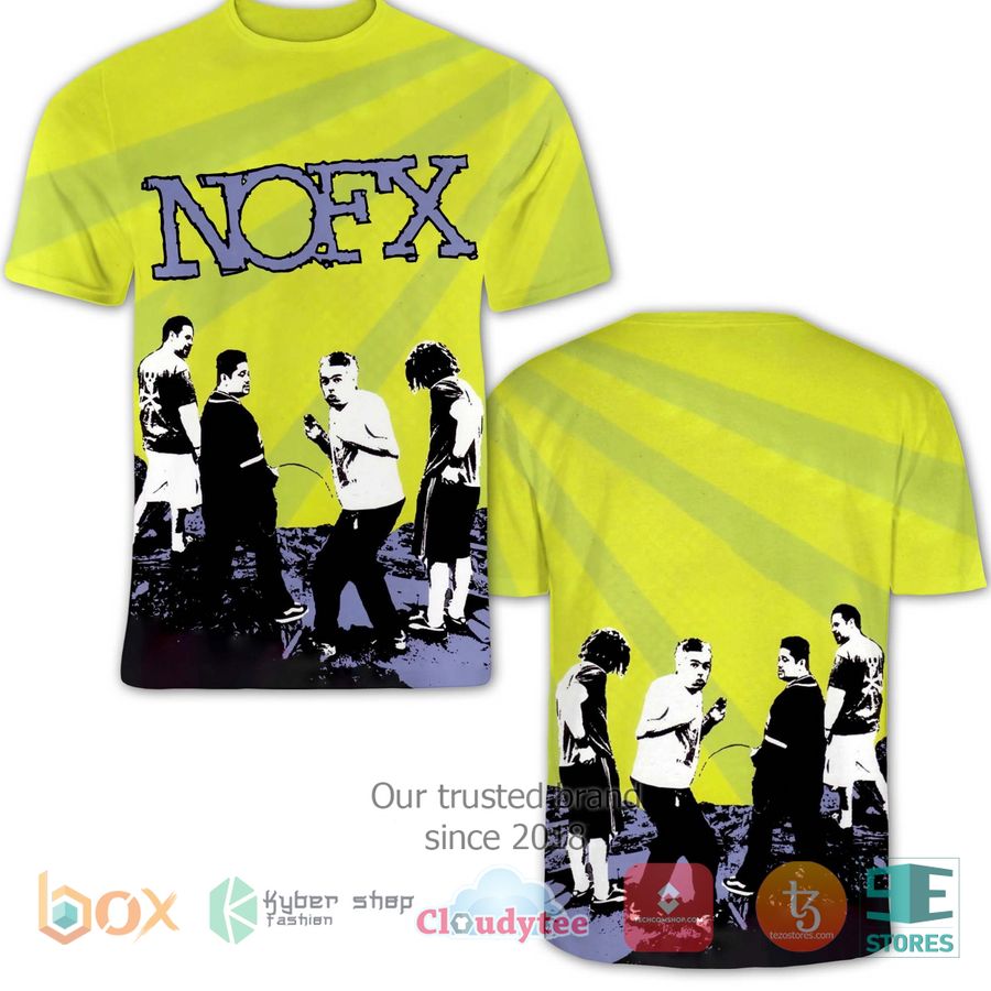nofx band 45 or 46 songs album 3d t shirt 1 92983