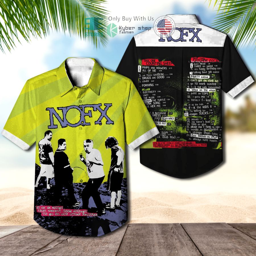 nofx band 45 or 46 songs album hawaiian shirt 1 6402