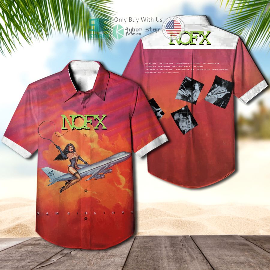 nofx band sm airlines album hawaiian shirt 1 82019