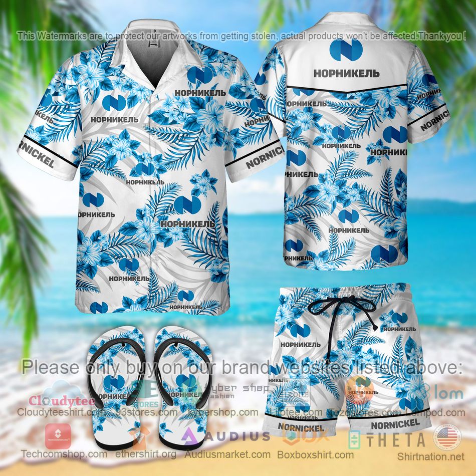 nornickel hawaiian shirt shorts 1 86786