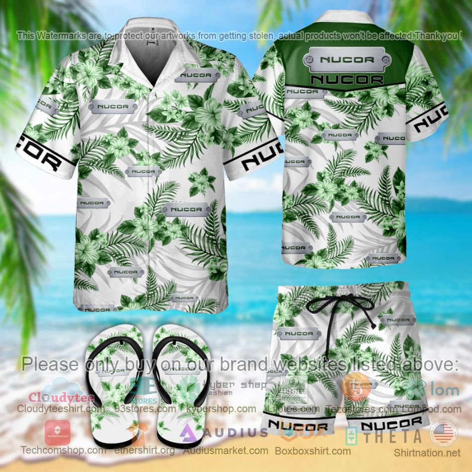 nucor hawaiian shirt shorts 1 26362