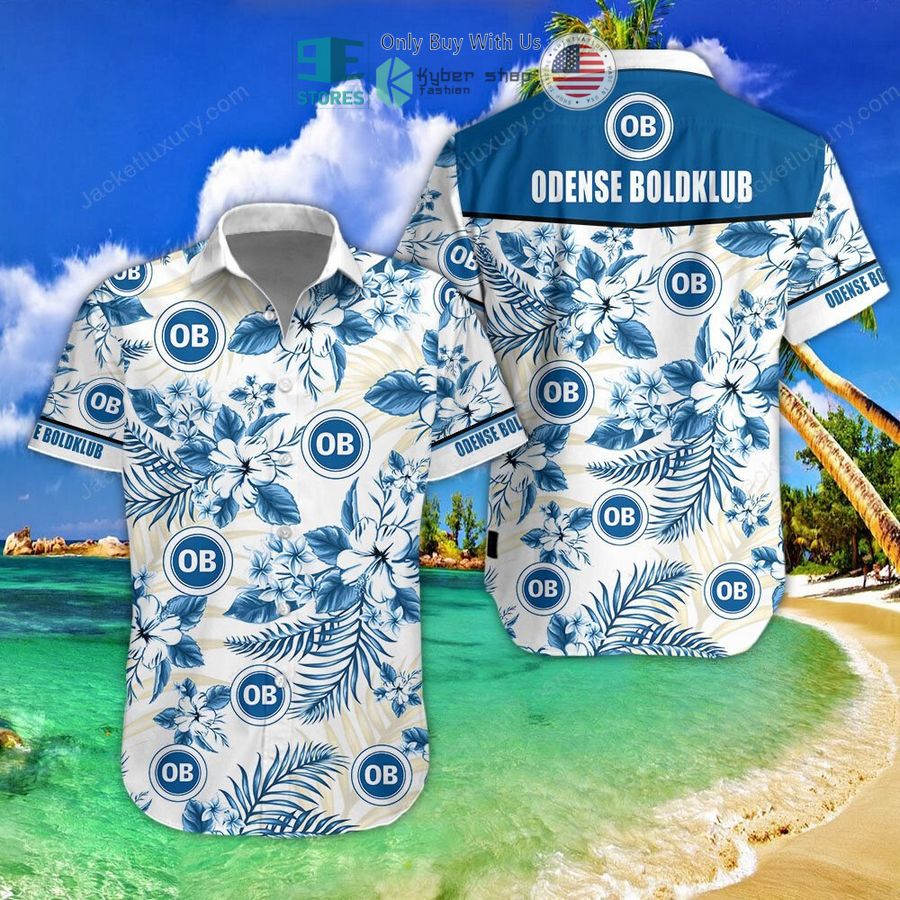 odense boldklub hawaii shirt shorts 1 5690