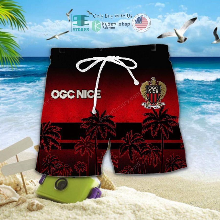 ogc nice palm tree hawaiian shirt shorts 2 44097