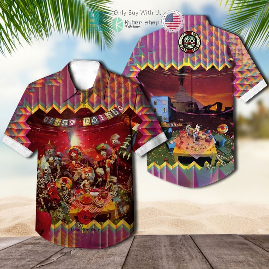 oingo boingo band dead mans party album hawaiian shirt 1 73816