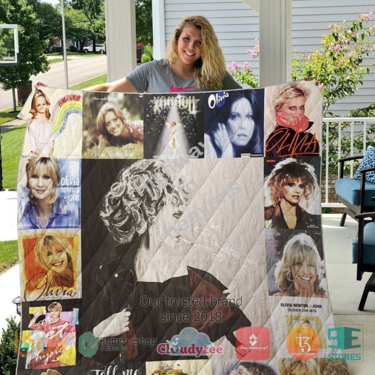 olivia newton john covers signature quilt 1 5895