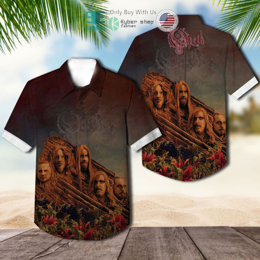 opeth band garden of the titans live at red rocks amph album hawaiian shirt 1 23081
