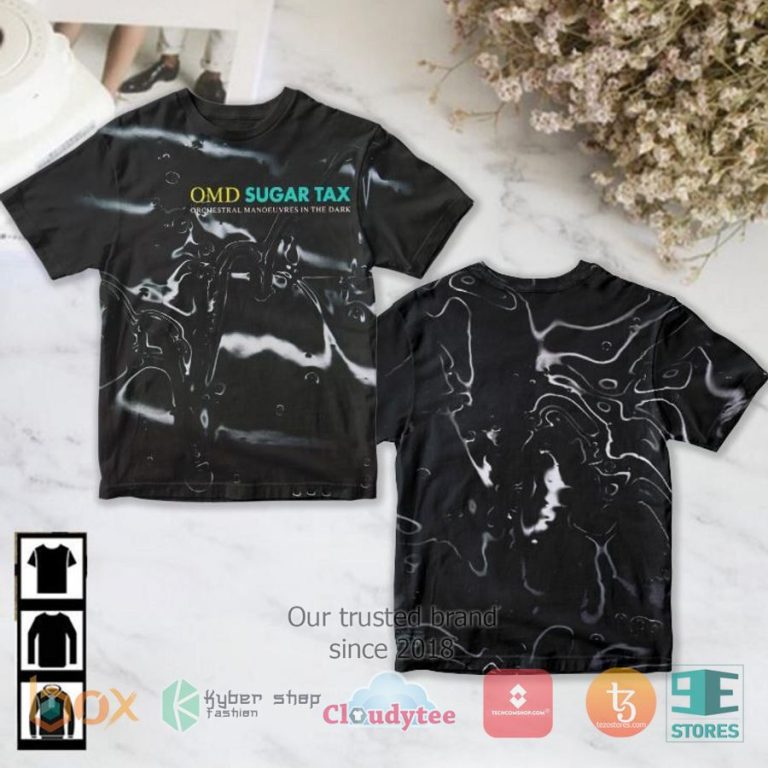 orchestral manoeuvres in the dark sugar tax album 3d t shirt 1 66362