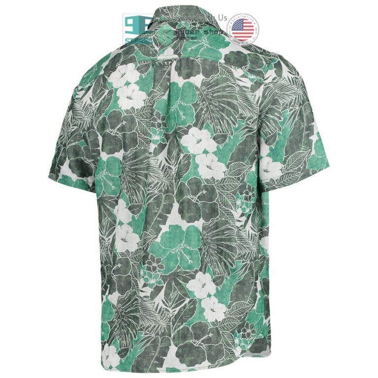 oregon ducks tommy bahama coconut point playa flora islandzone green hawaiian shirt 3 97071