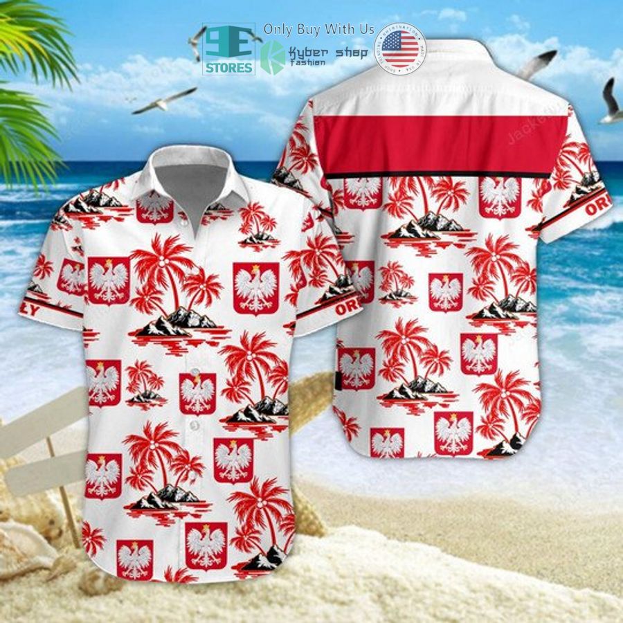 orly poland national football team hawaiian shirt shorts 1 94423