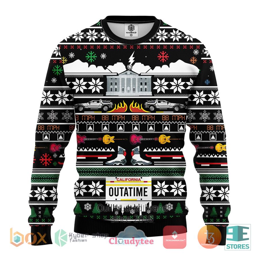 outatime ugly christmas sweater 1 53022