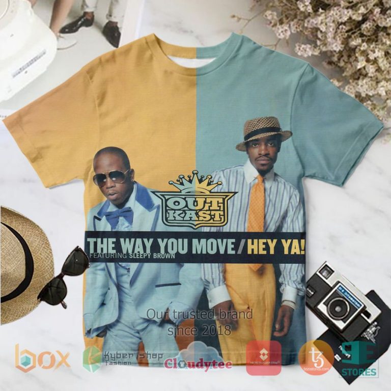 outkast the way you move album 3d t shirt 1 92016