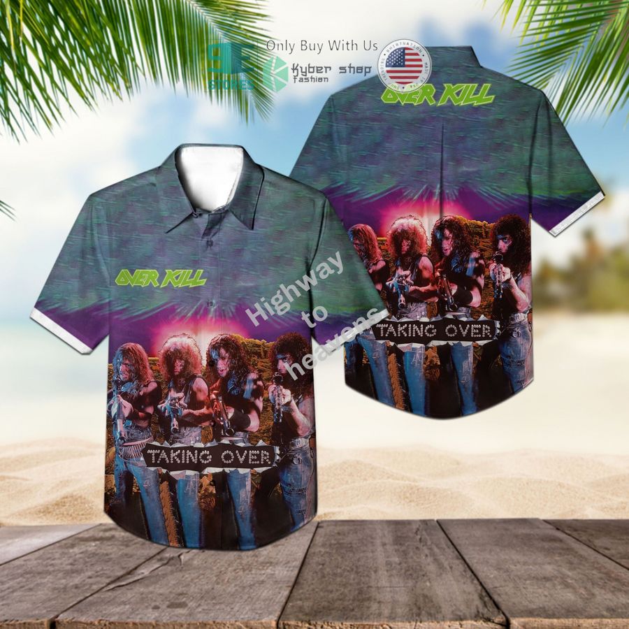 overkill band taking over album hawaiian shirt 1 36191