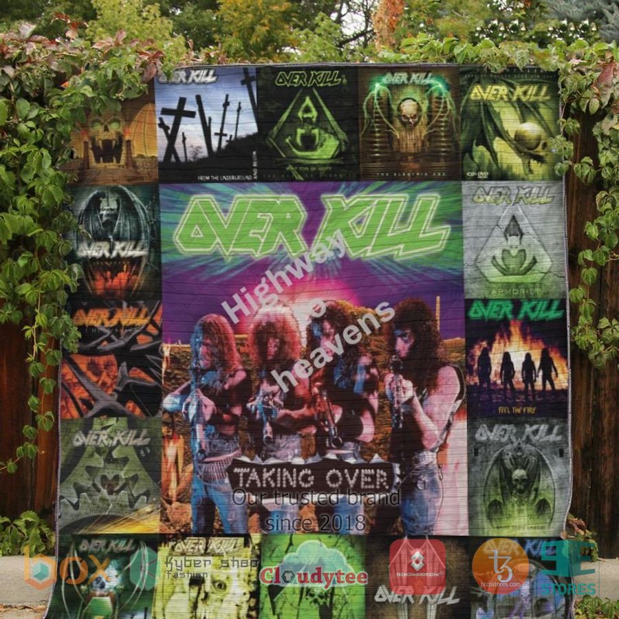 overkill band taking over albums quilt 1 7405